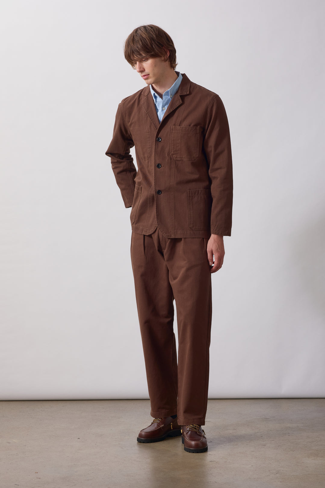 Twill Part Timer Pant - Brown