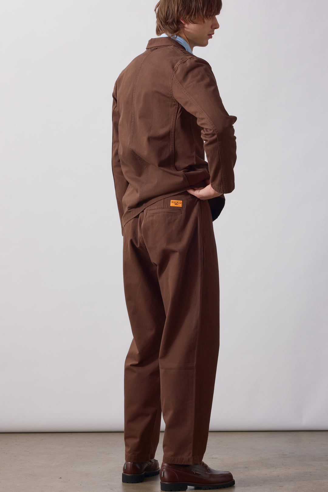 Twill Part Timer Pant - Brown