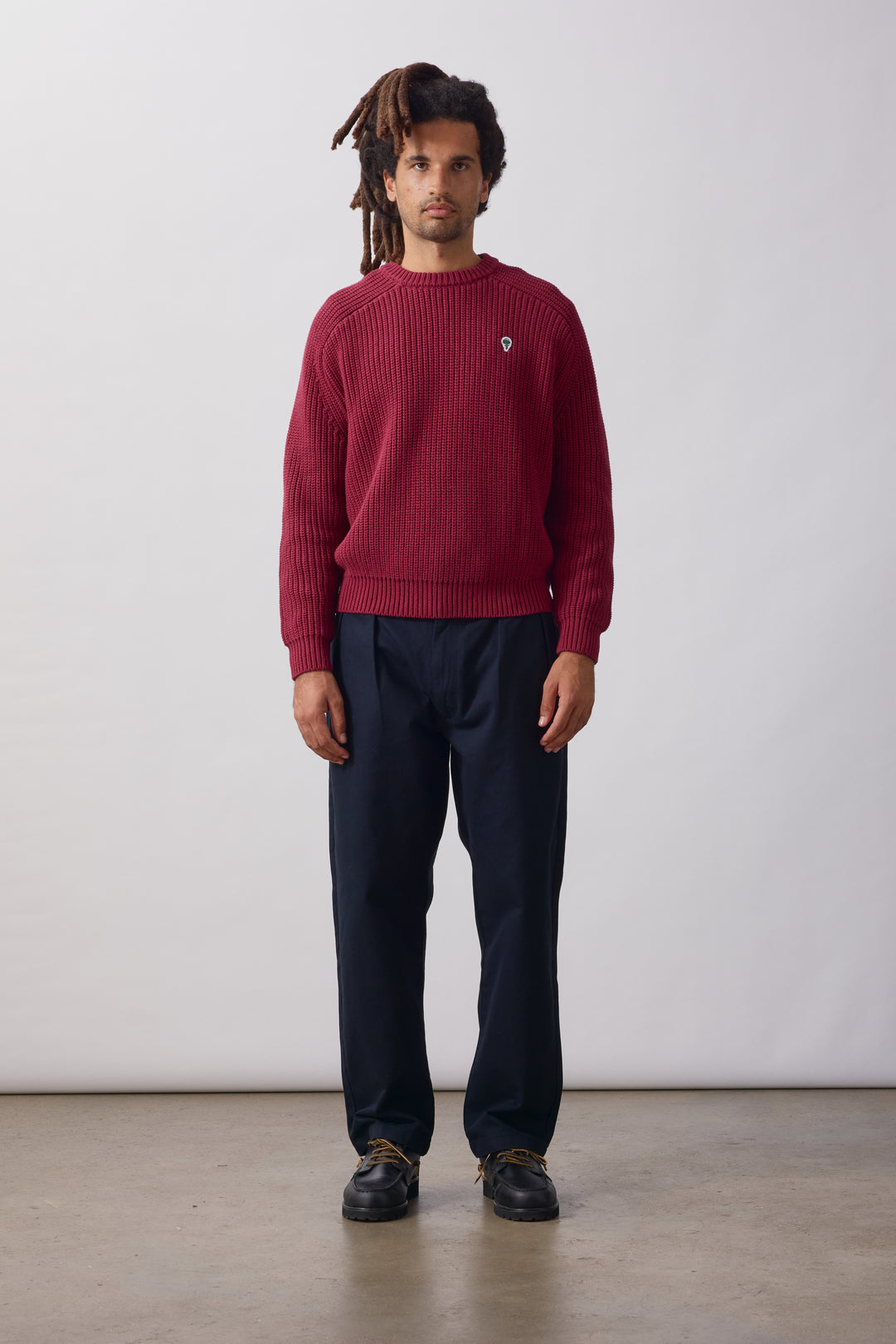 Artichoke Chunky Knit - Burgundy