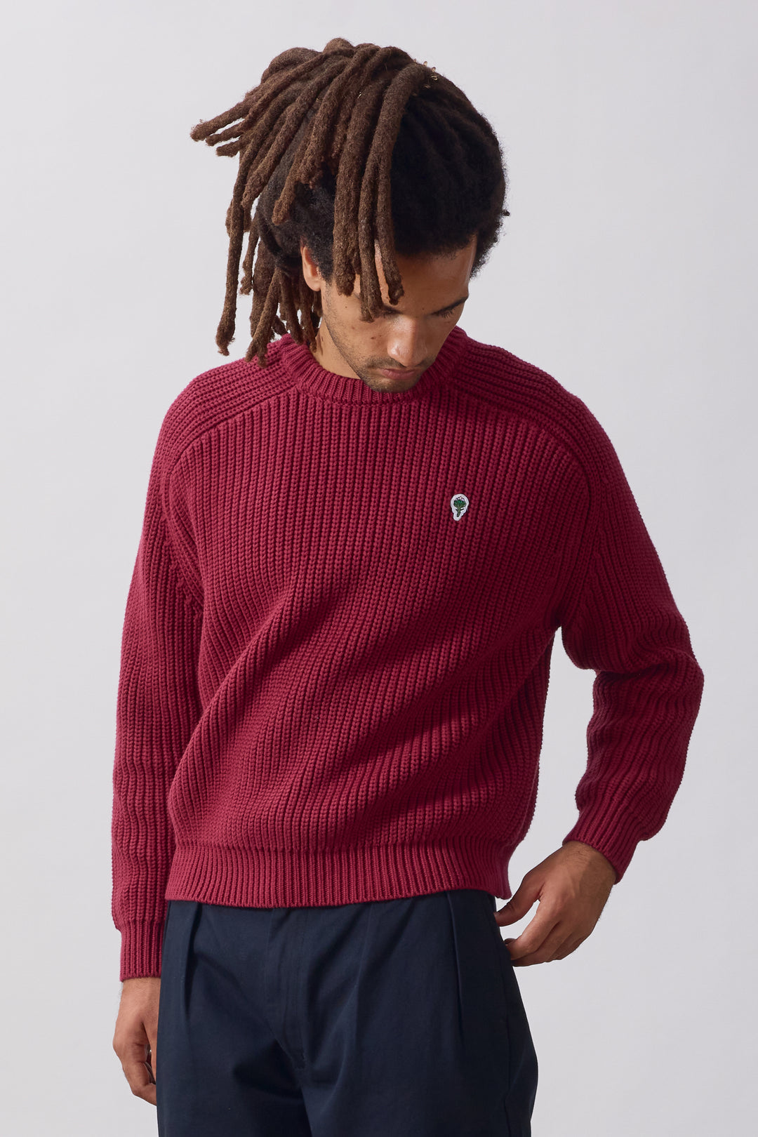 Artichoke Chunky Knit - Burgundy