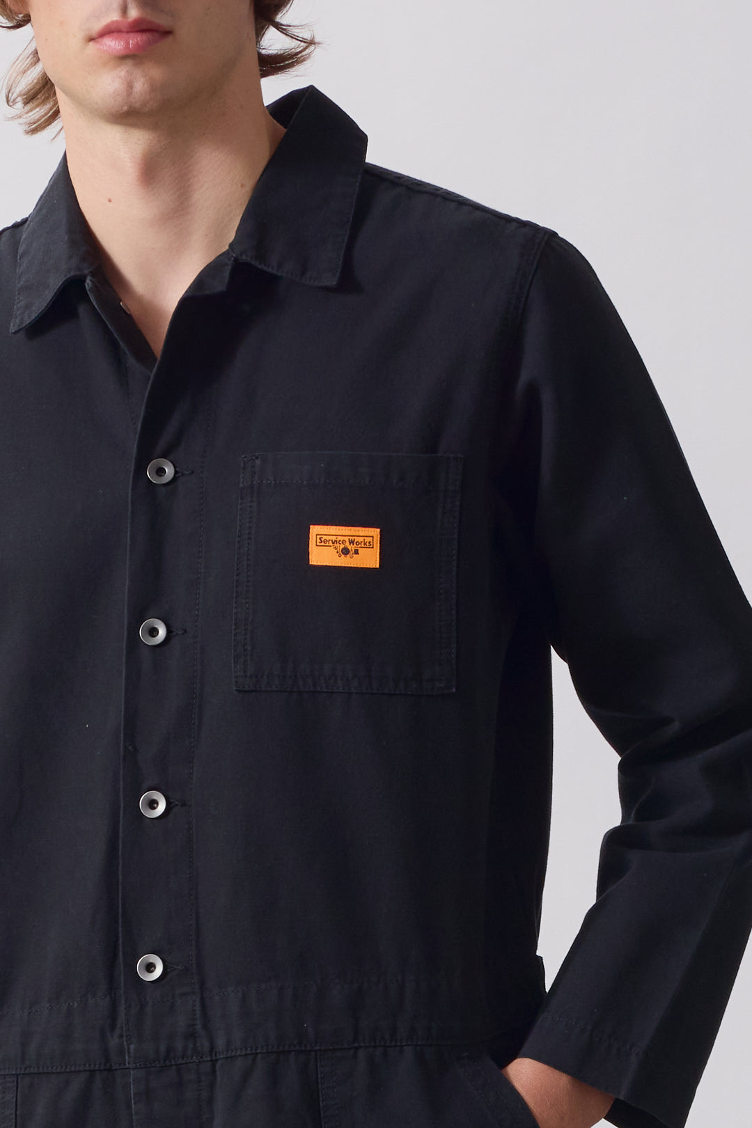 Canvas Overalls - Black