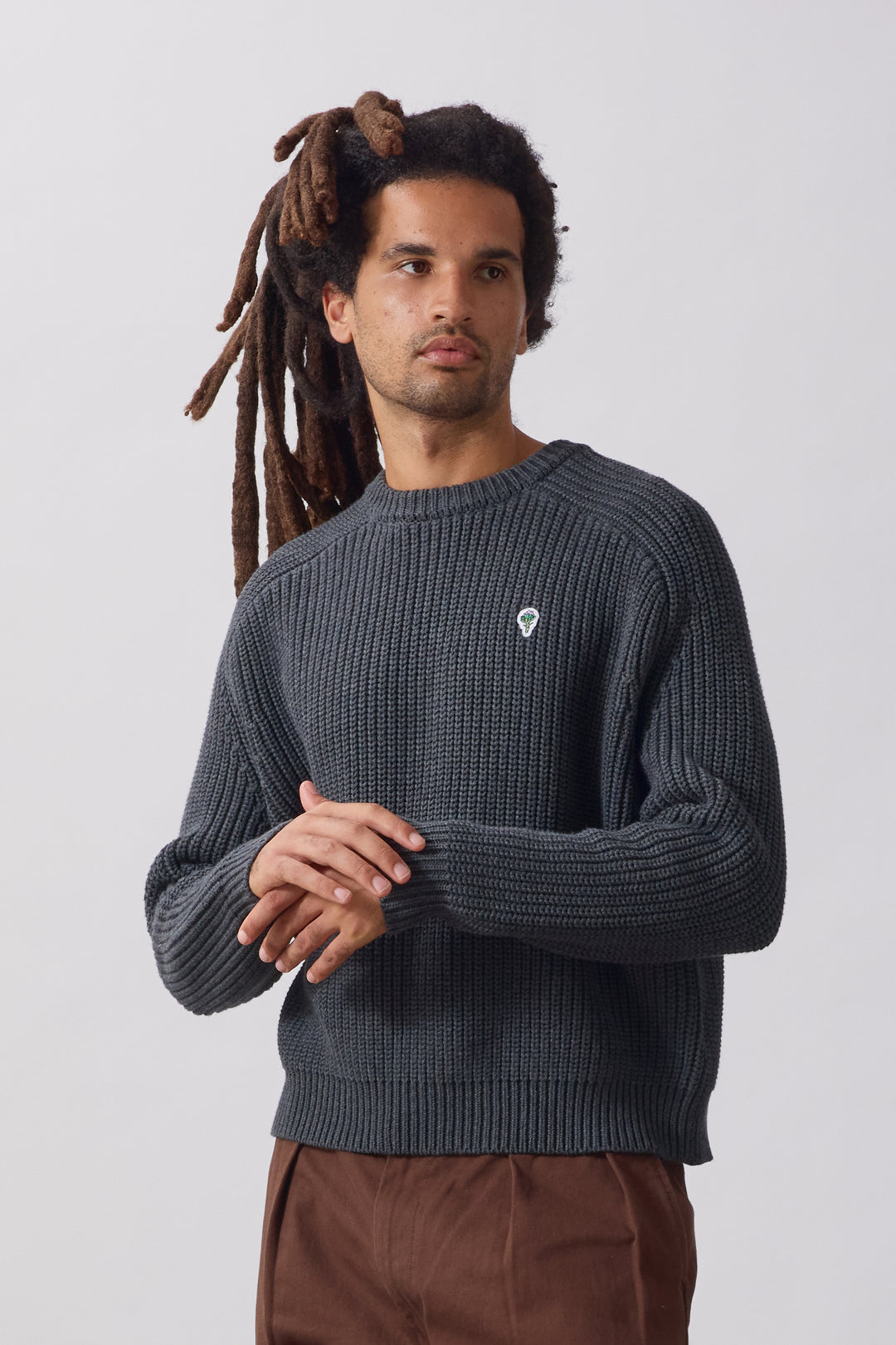 Artichoke Chunky Knit - Charcoal
