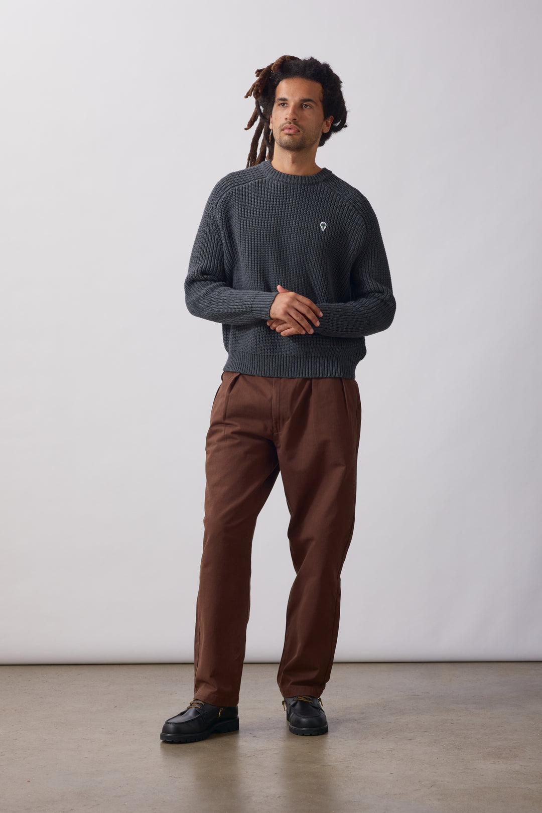 Artichoke Chunky Knit - Charcoal