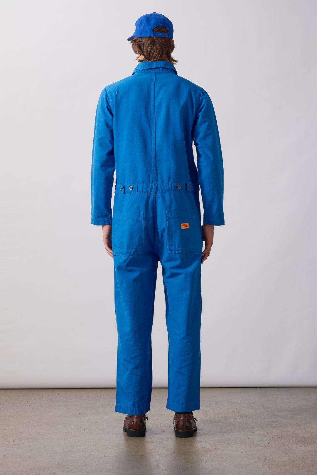Canvas Overalls - Cobalt