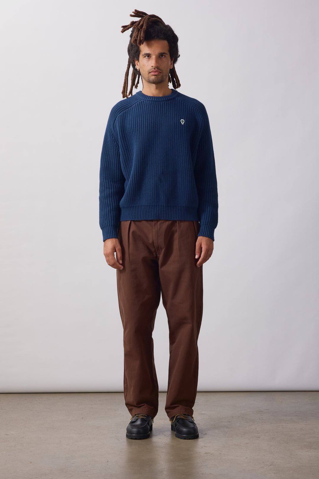 Artichoke Chunky Knit - Navy
