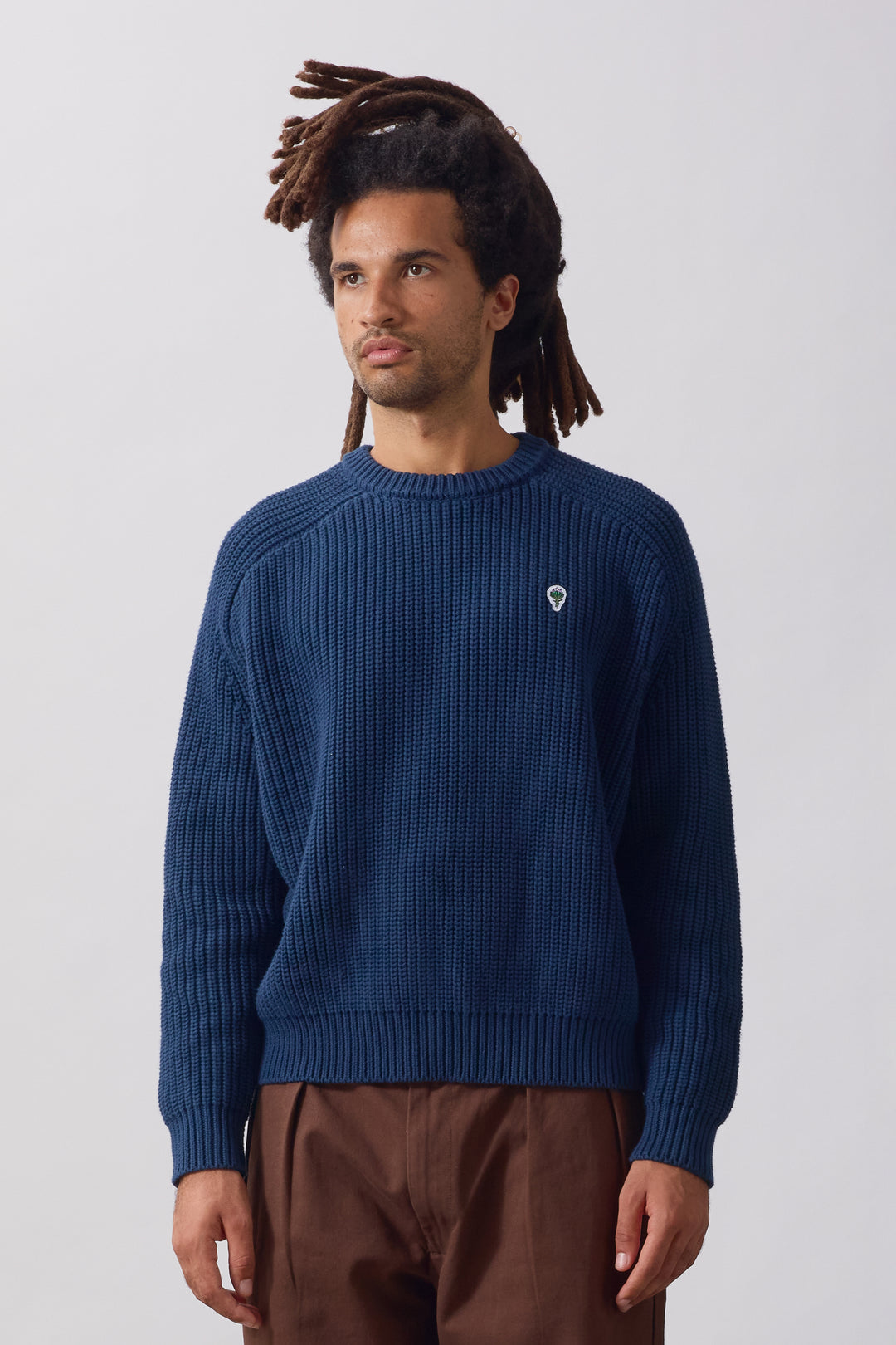 Artichoke Chunky Knit - Navy
