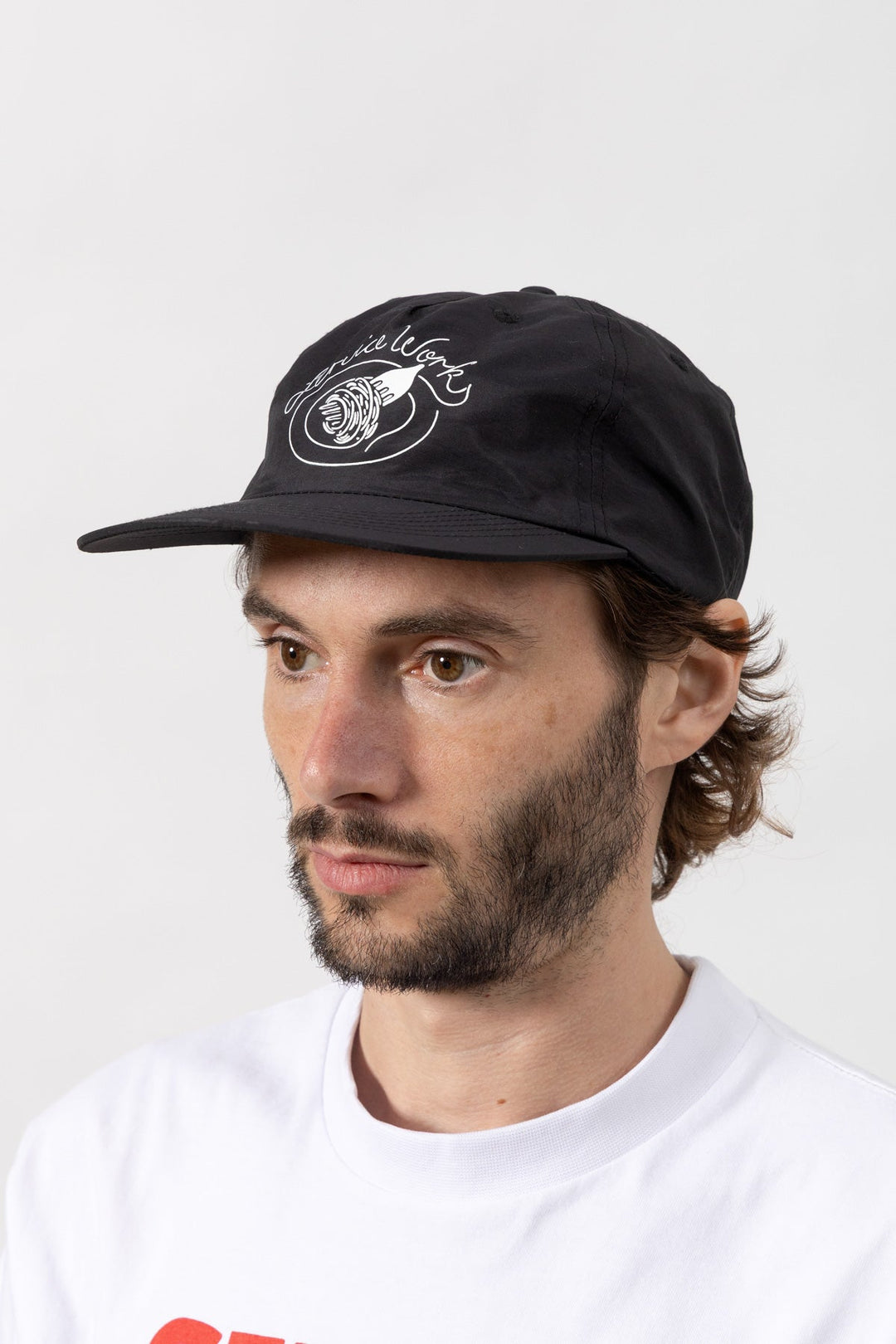 Spaghetti Cap - Black