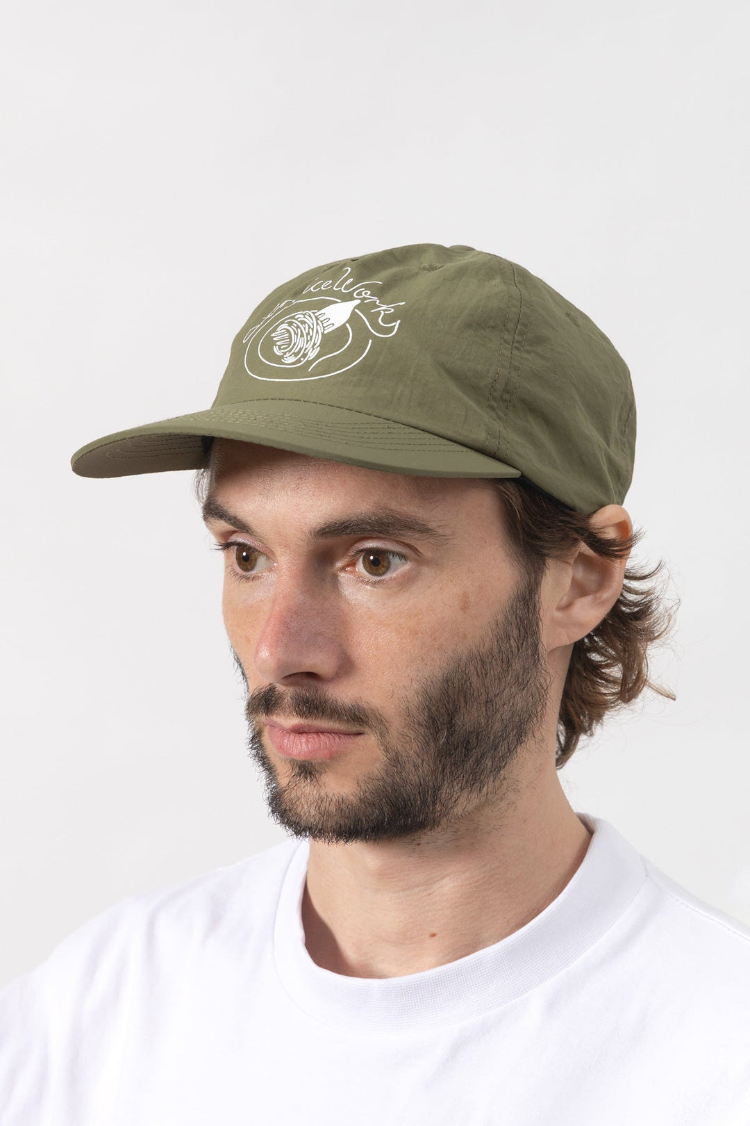 Spaghetti Cap - Olive