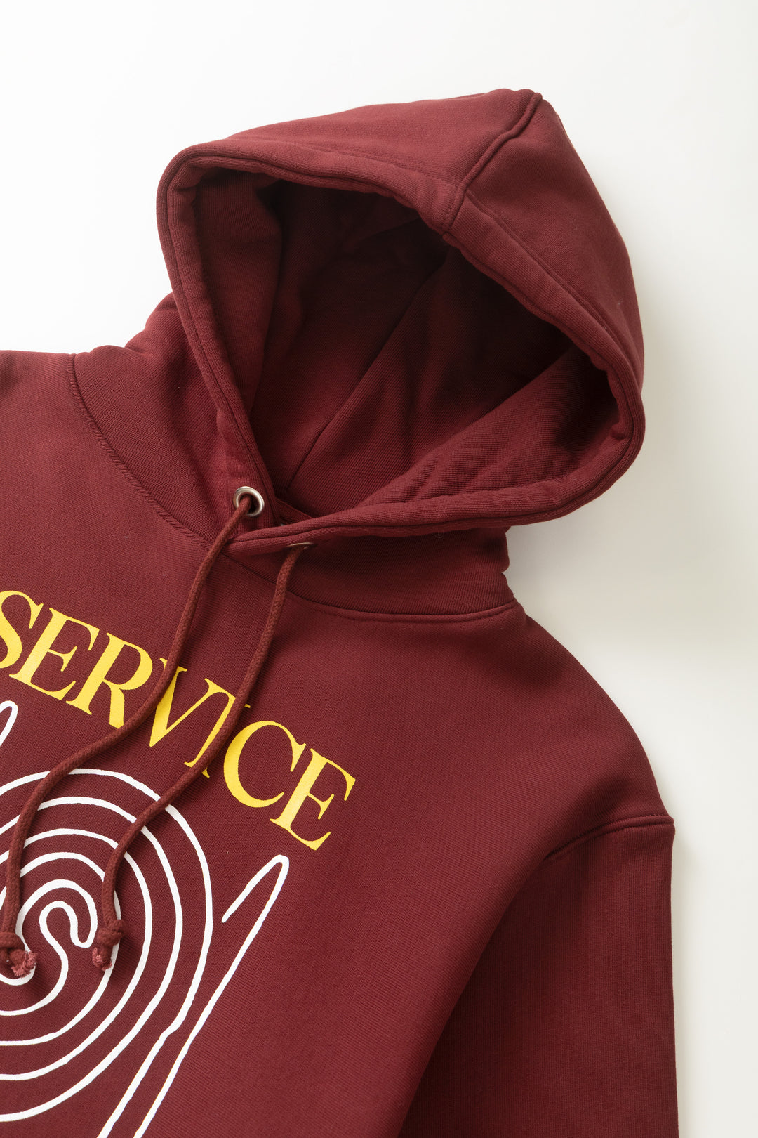 Spiral Hoodie - Burgundy