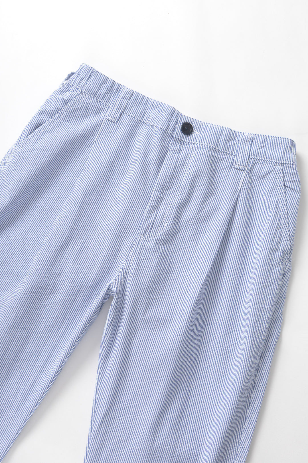 Seersucker Waiters Pant - Navy Stripe