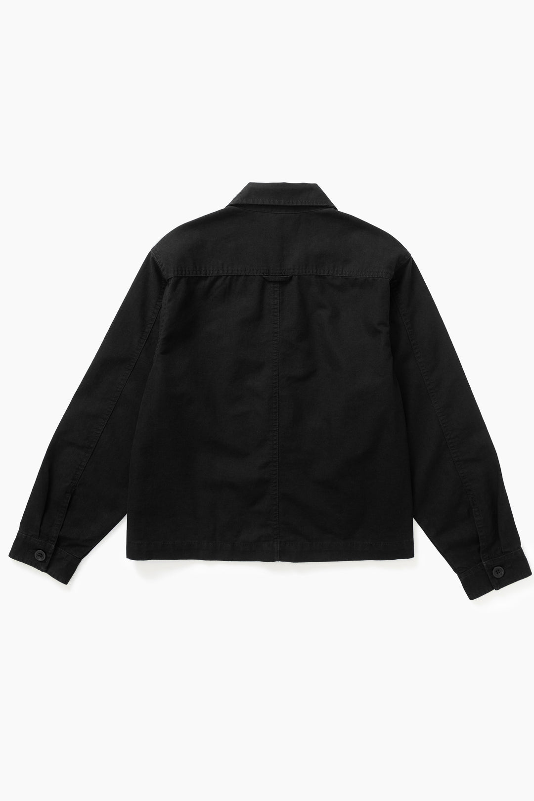 Women's Cropped Work Jacket - Black