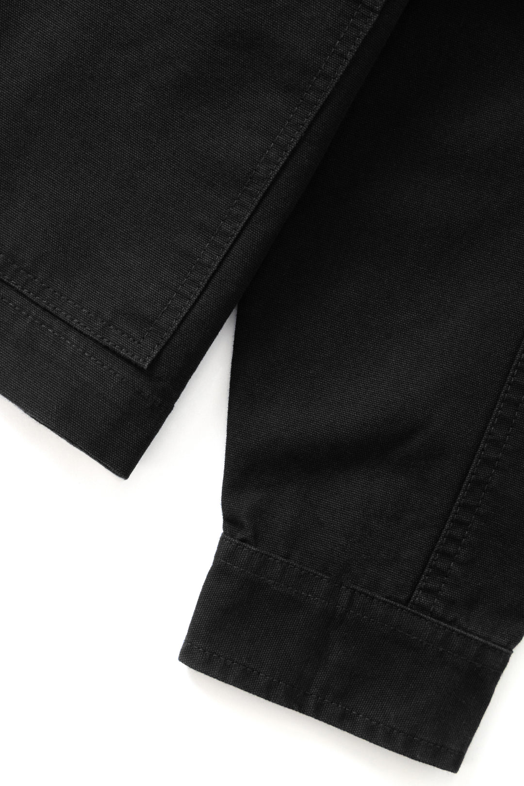 Women's Cropped Work Jacket - Black