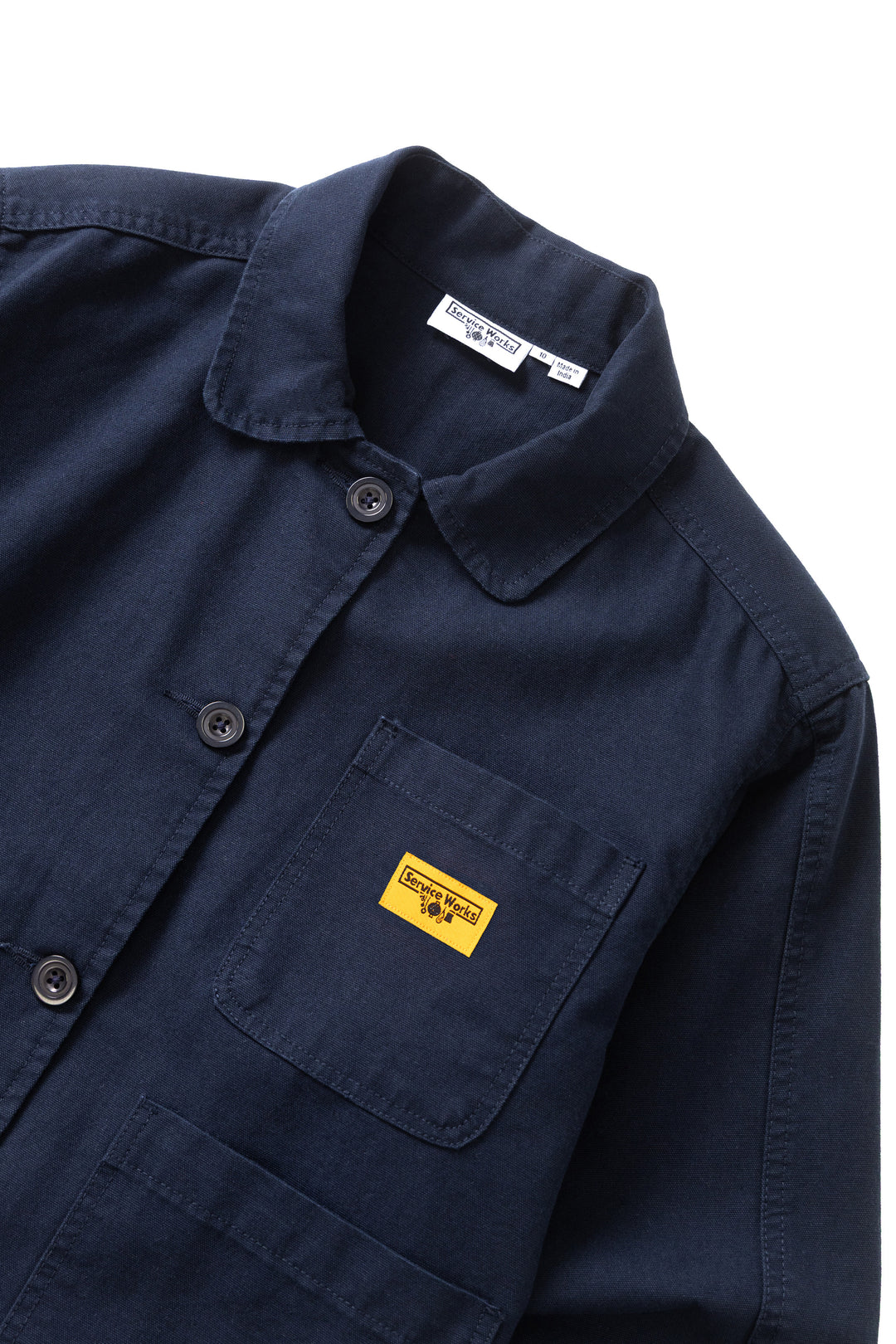 Women's Cropped Work Jacket - Dark Navy