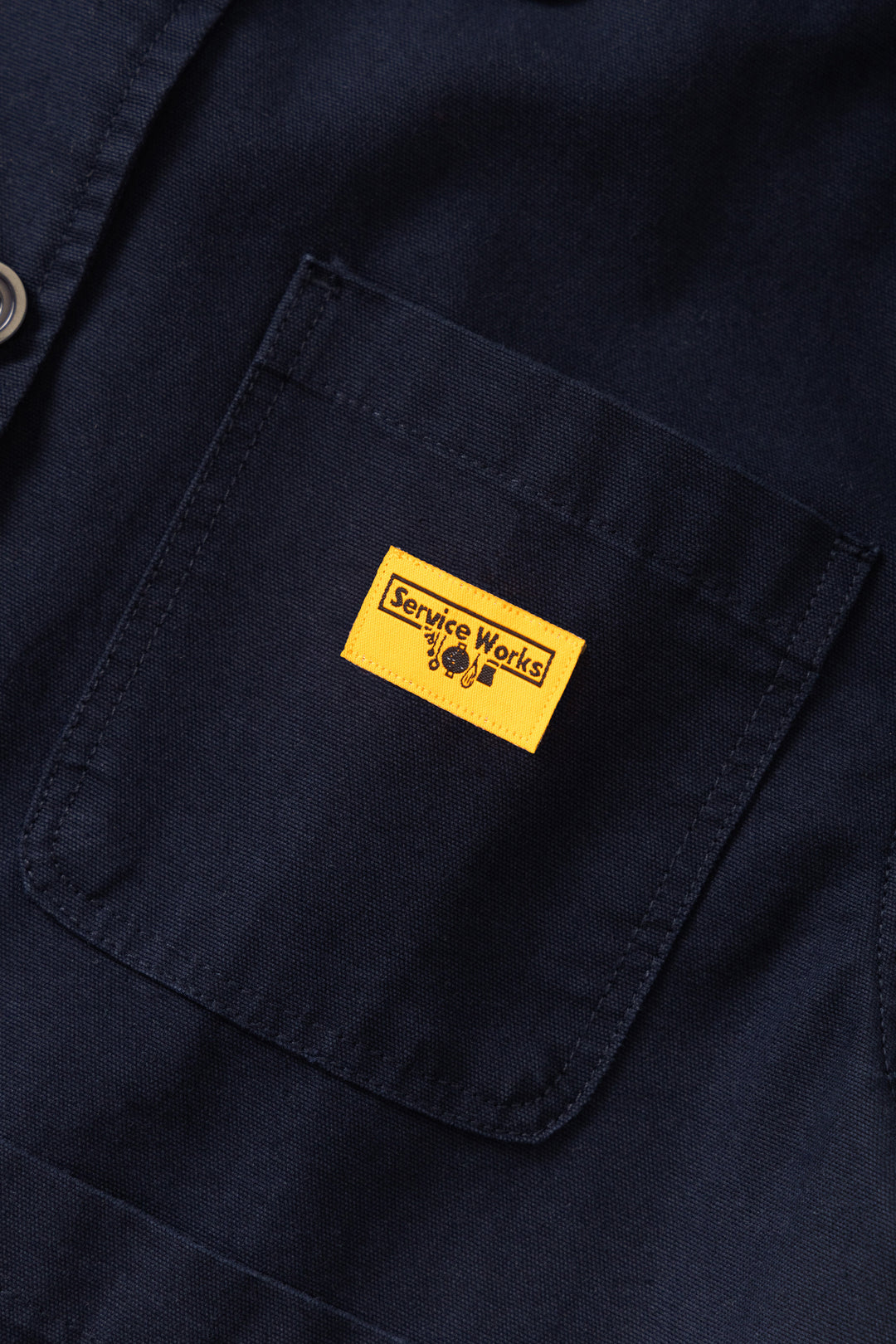 Women's Cropped Work Jacket - Dark Navy