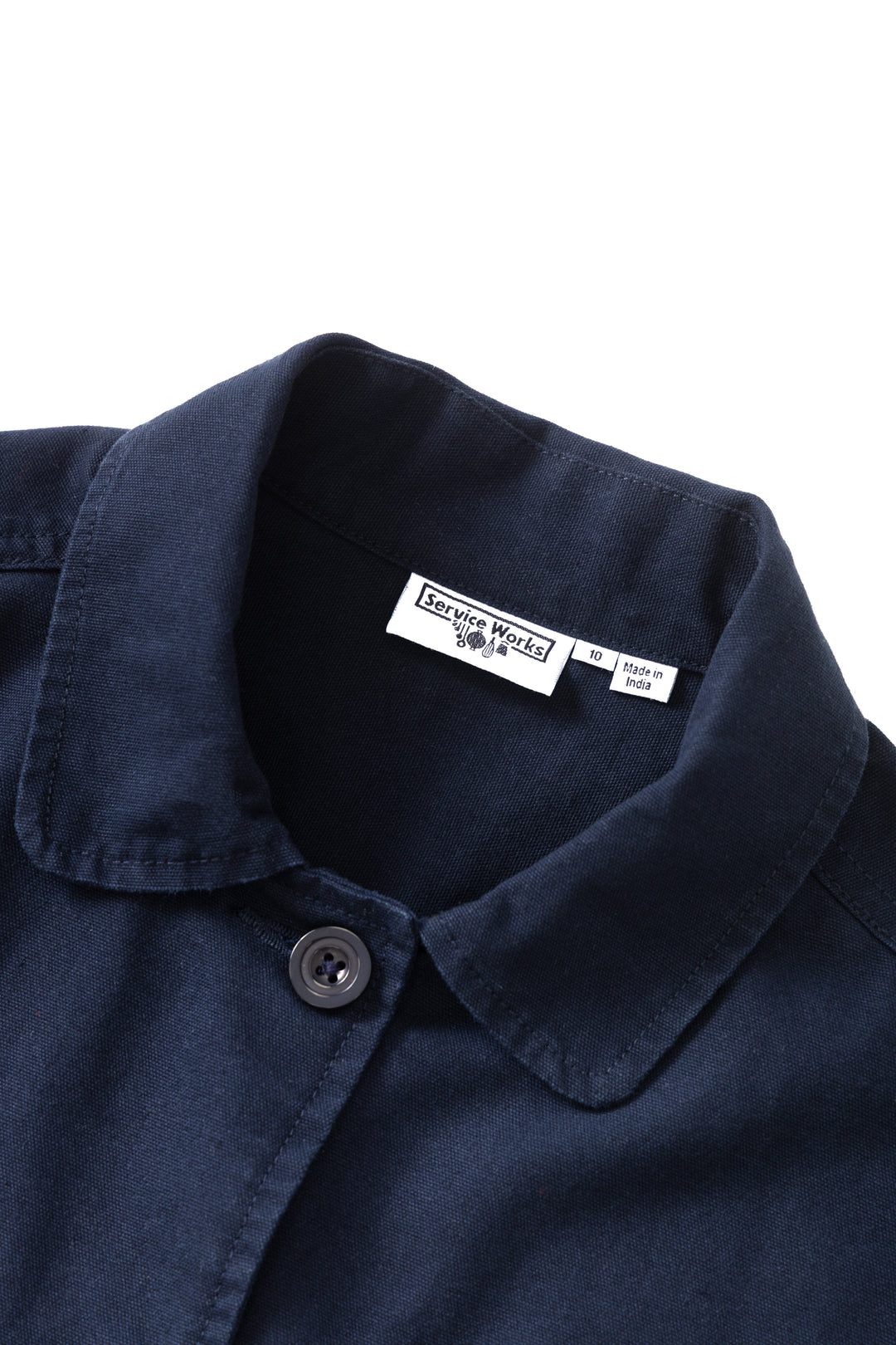 Women's Cropped Work Jacket - Dark Navy