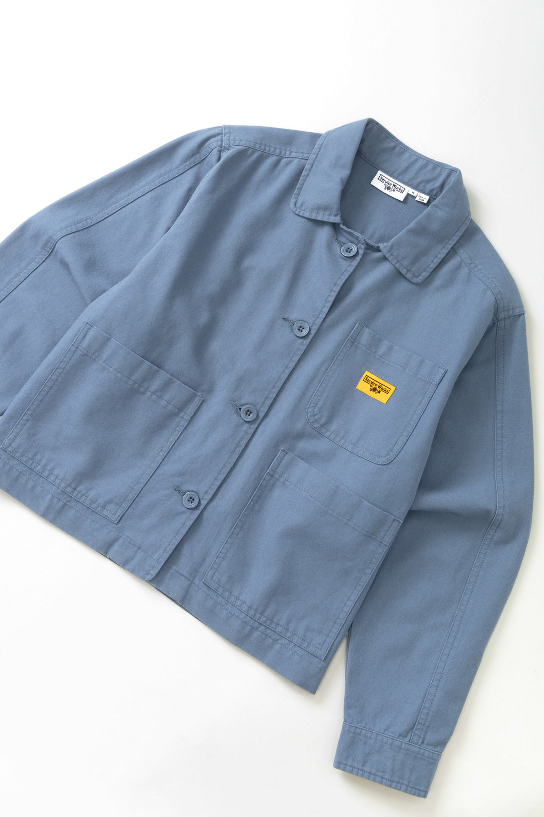 Women's Cropped Work Jacket - Slate
