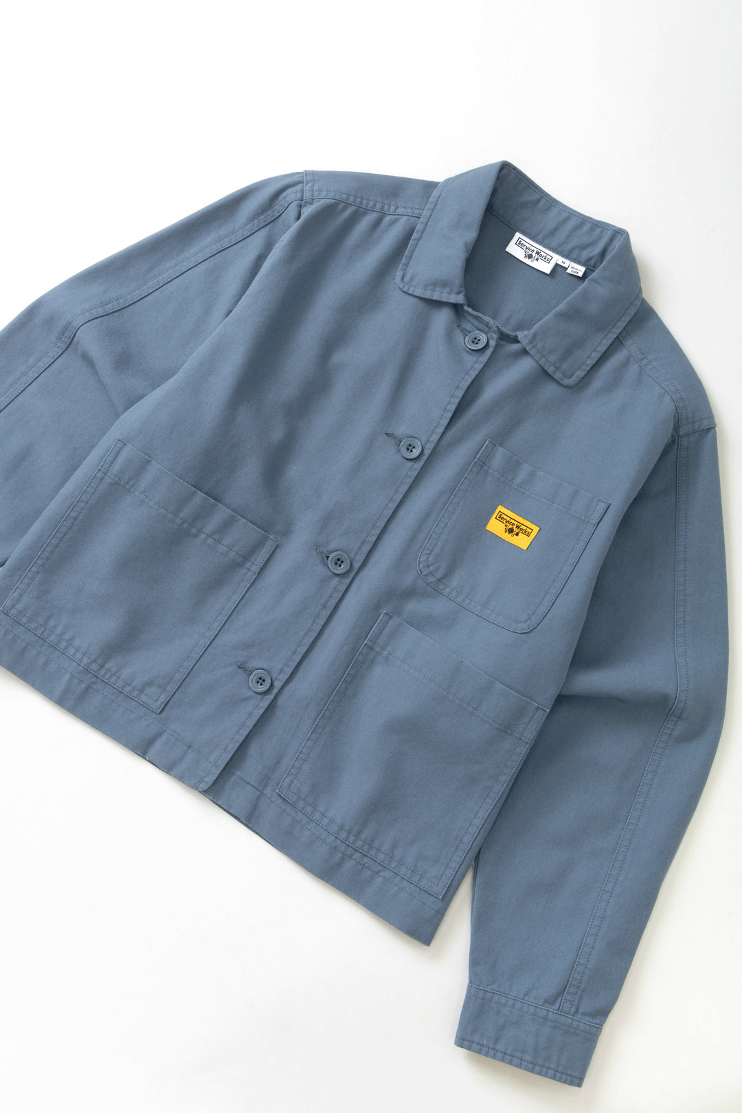 Women's Cropped Work Jacket - Slate