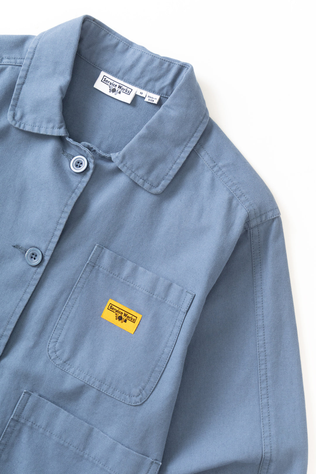 Women's Cropped Work Jacket - Slate