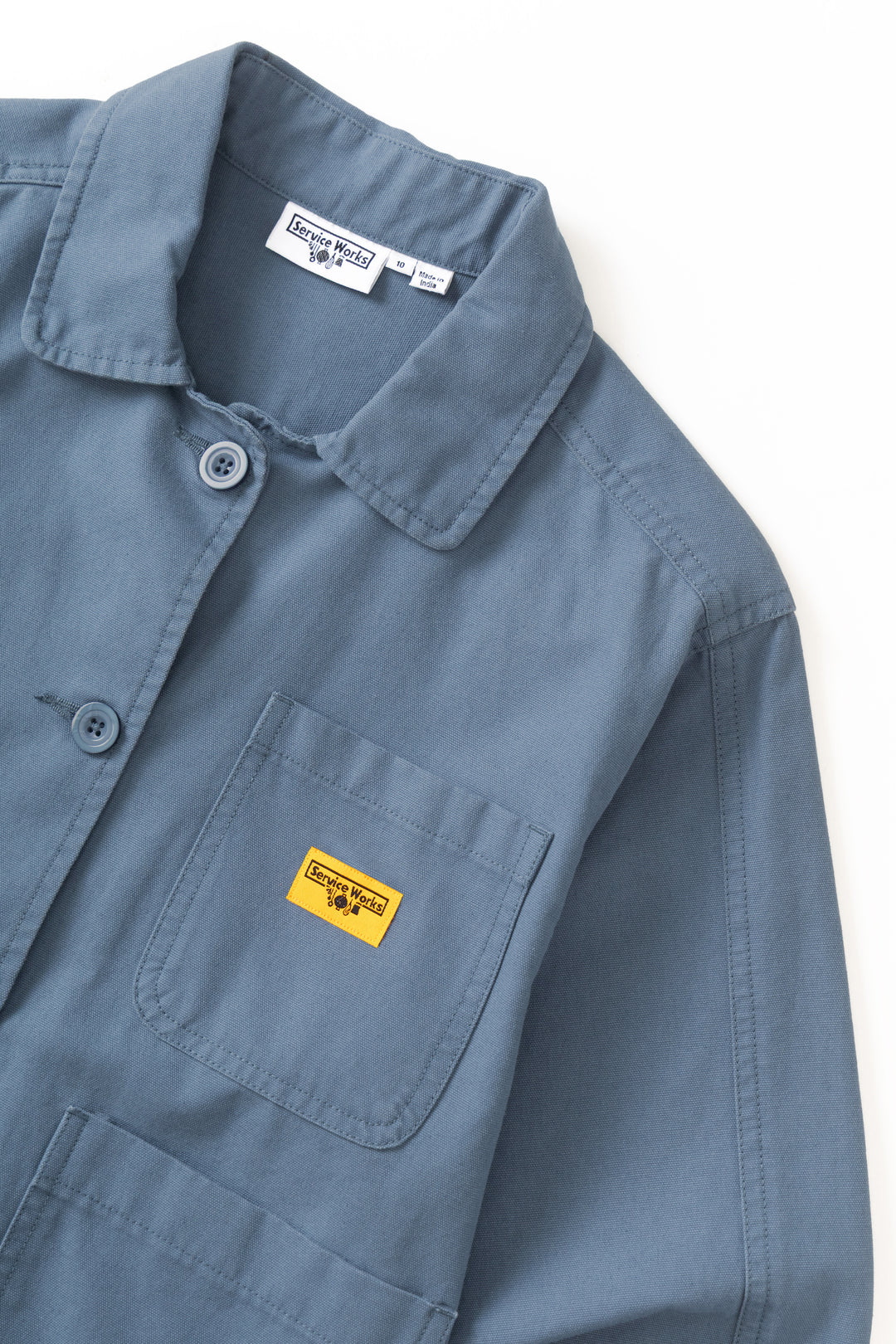 Women's Cropped Work Jacket - Slate
