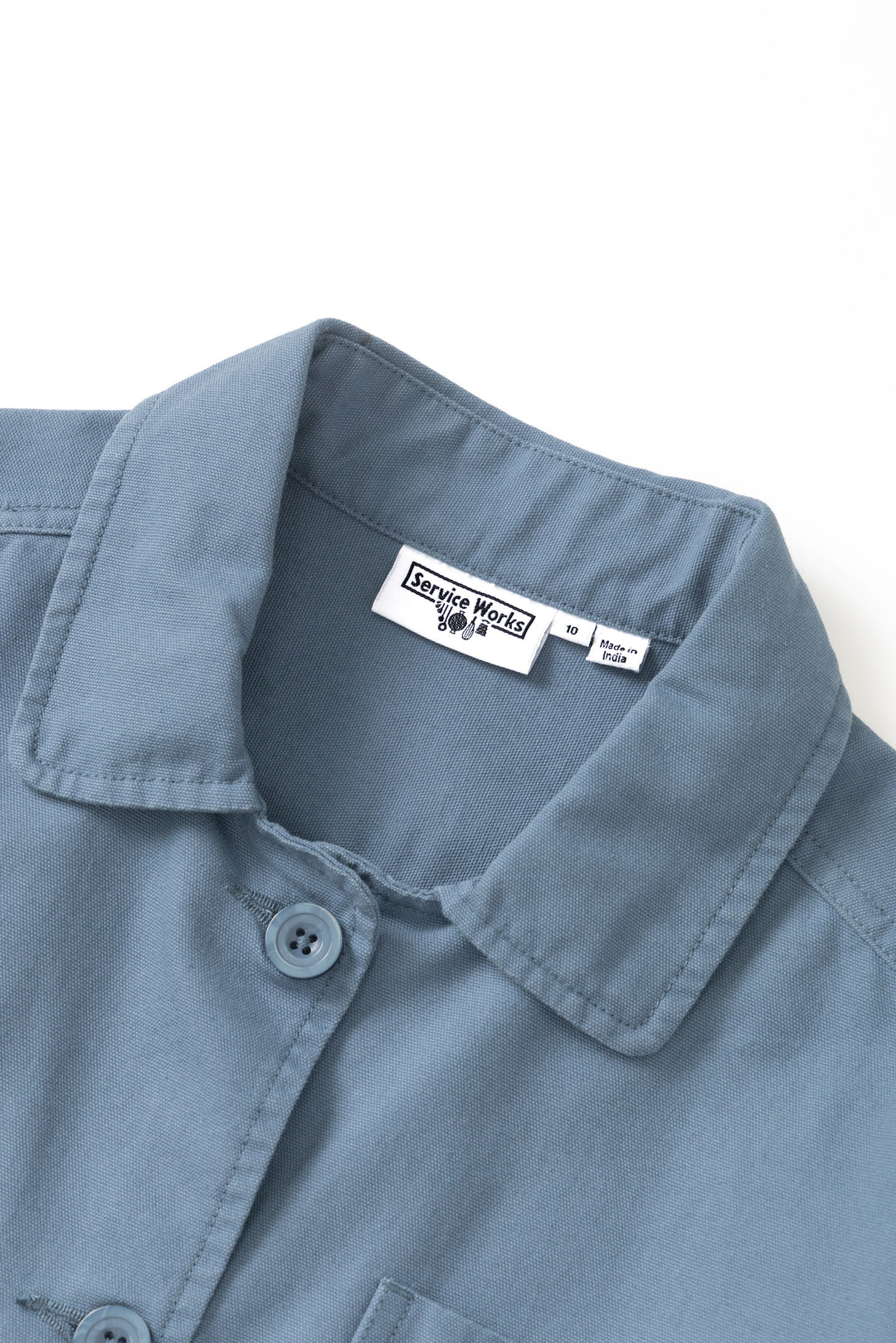 Women's Cropped Work Jacket - Slate