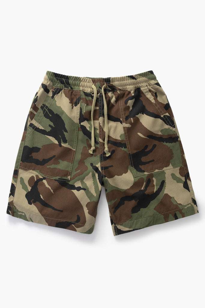 Service Works - Patterned Chef Shorts - Woodland – Service Works