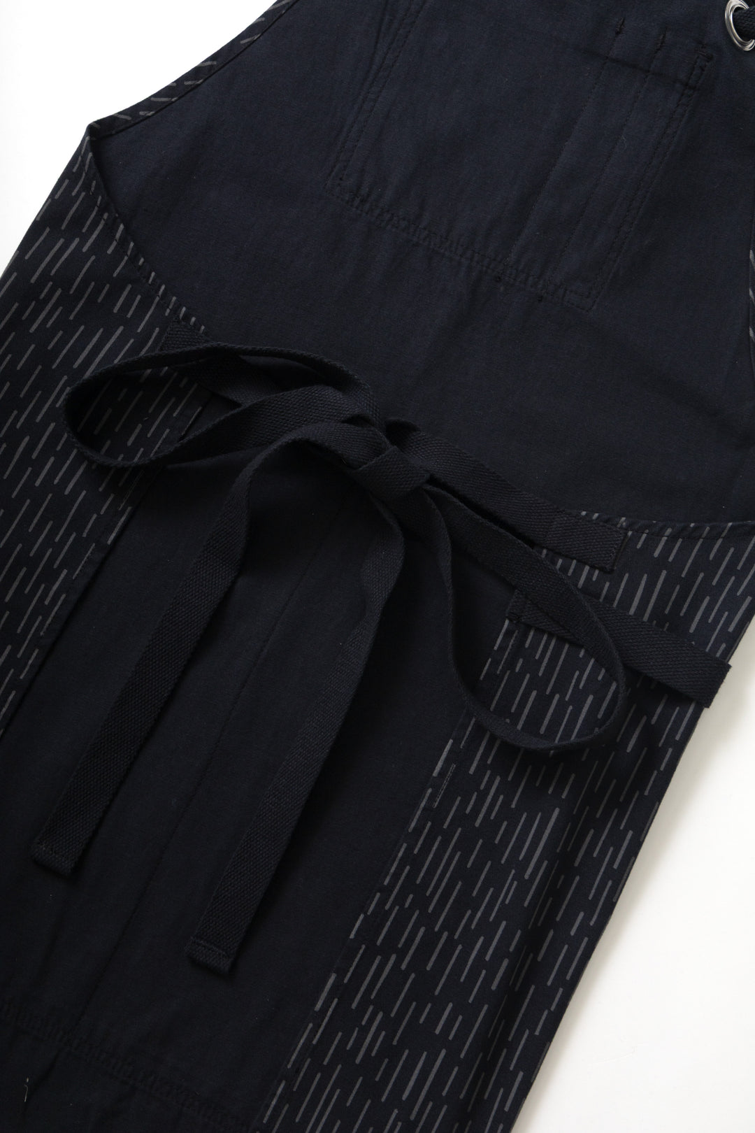 Patterned Apron - Raindrop Mono