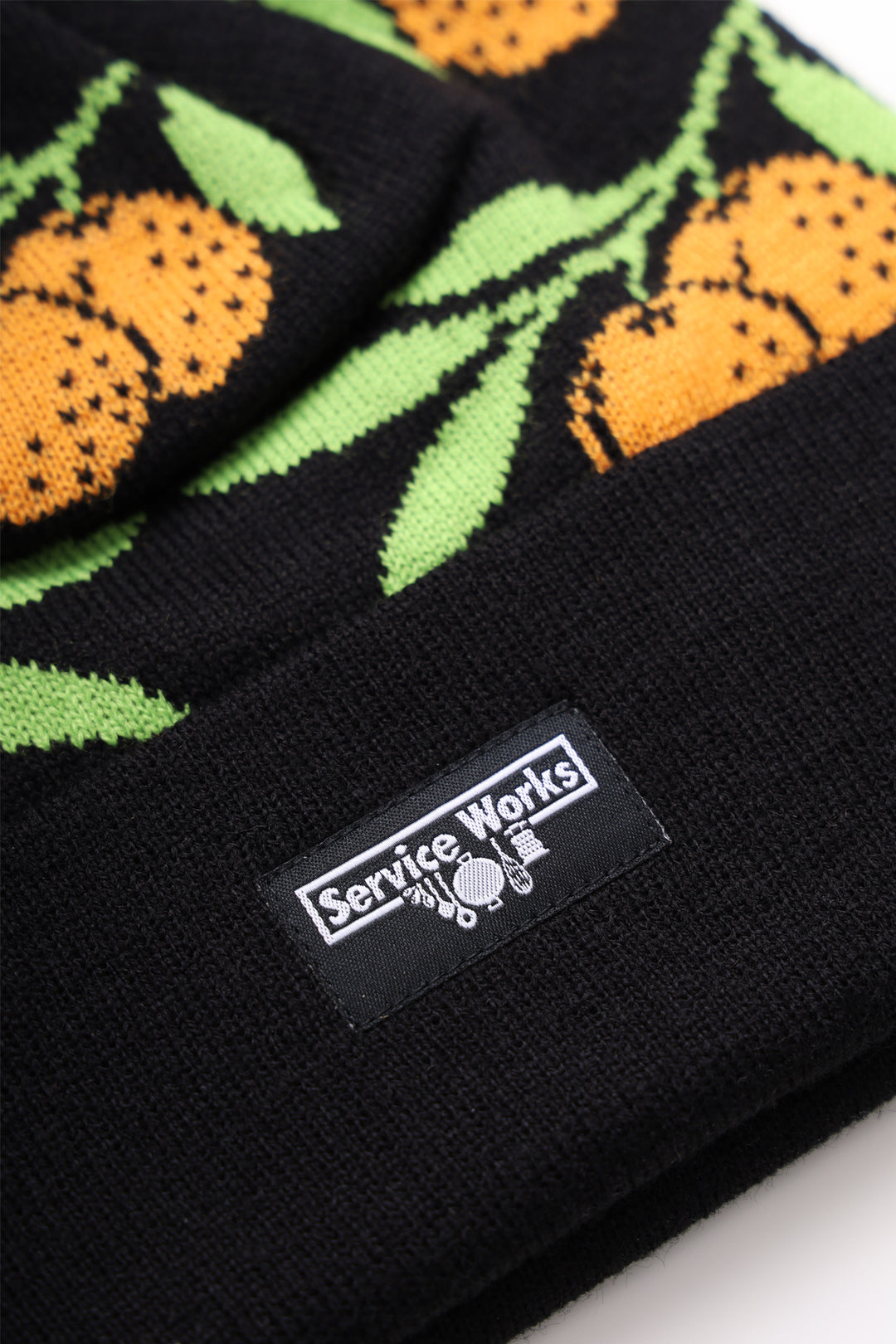 Clementine Jacquard Beanie - Black