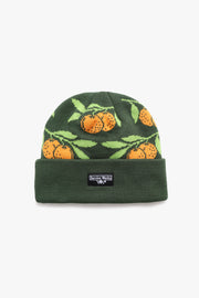 Clementine Jacquard Beanie - Forest