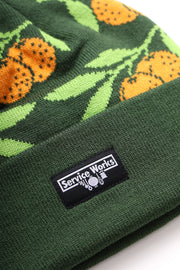 Clementine Jacquard Beanie - Forest