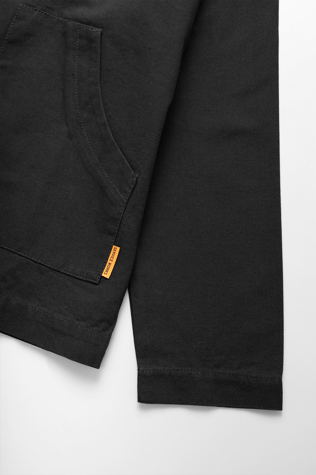 Canvas Waiters Jacket - Black