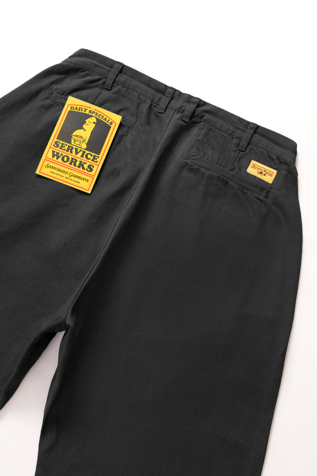 Canvas Part Timer Pant - Black