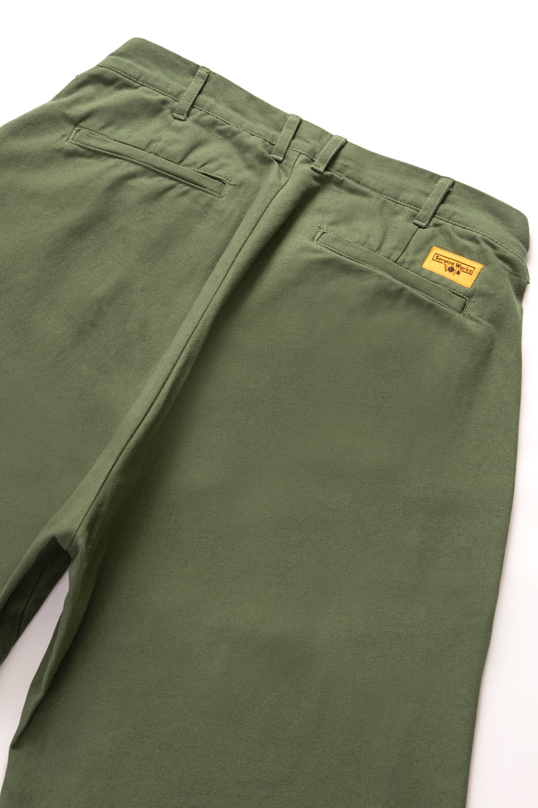 Canvas Part Timer Pant - Olive