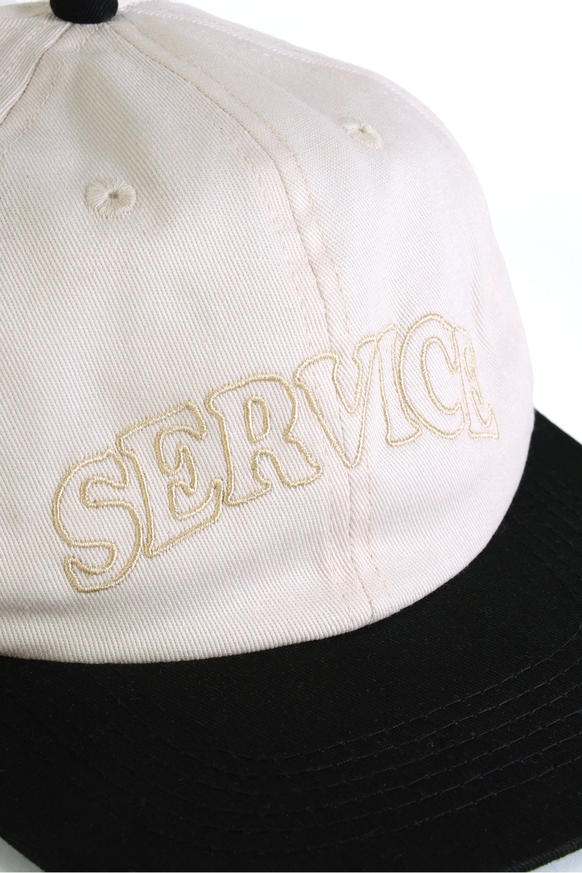 Service Works - Arch Logo Cap - Off-White/Black – Service Works London