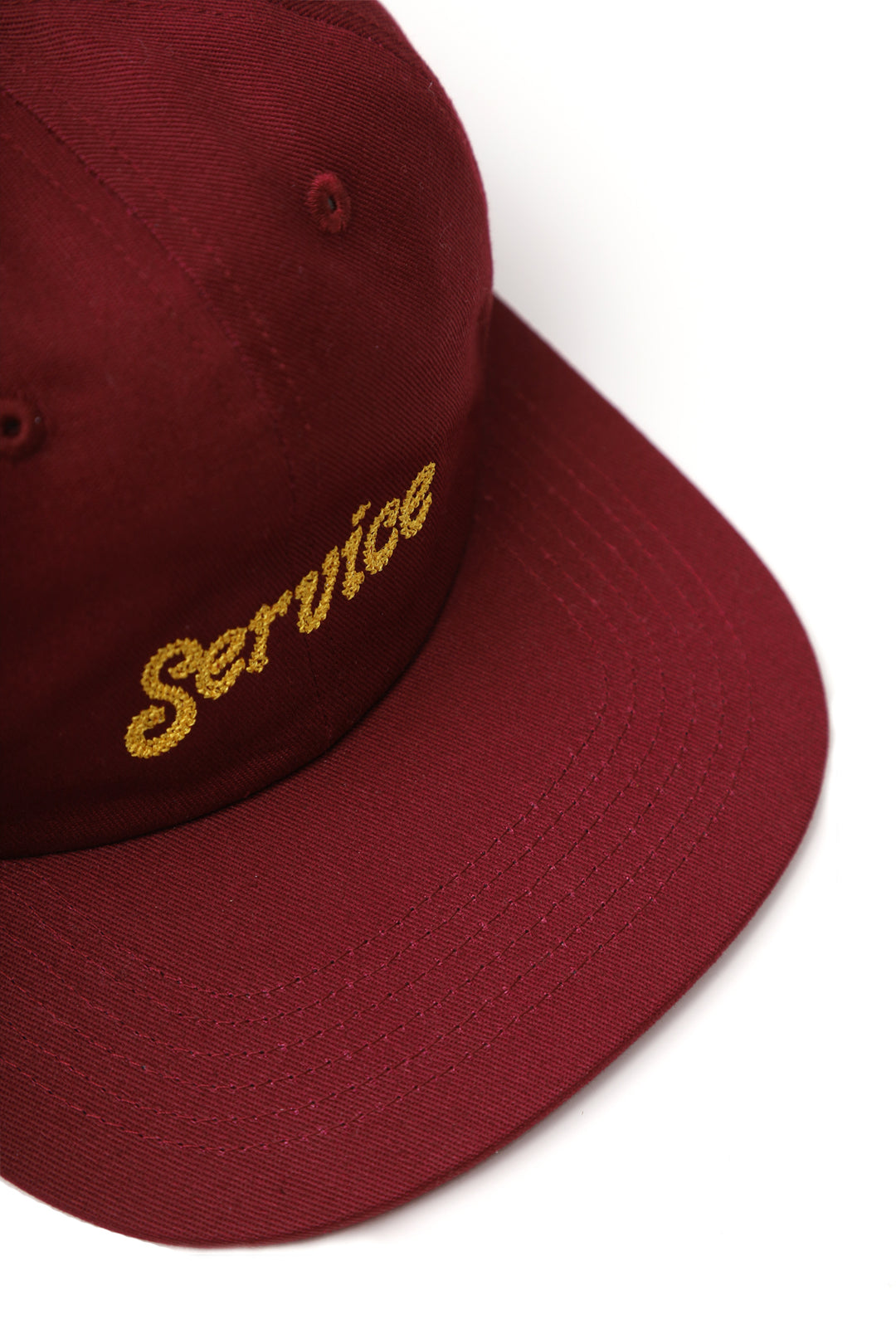 Chainstitch Cap - Burgundy