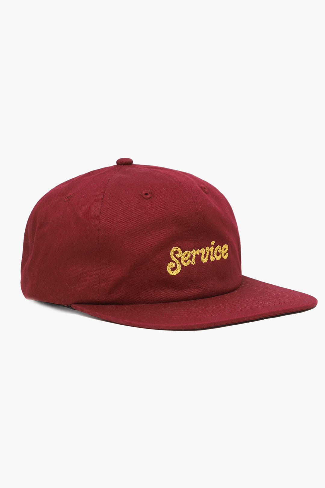 Chainstitch Cap - Burgundy