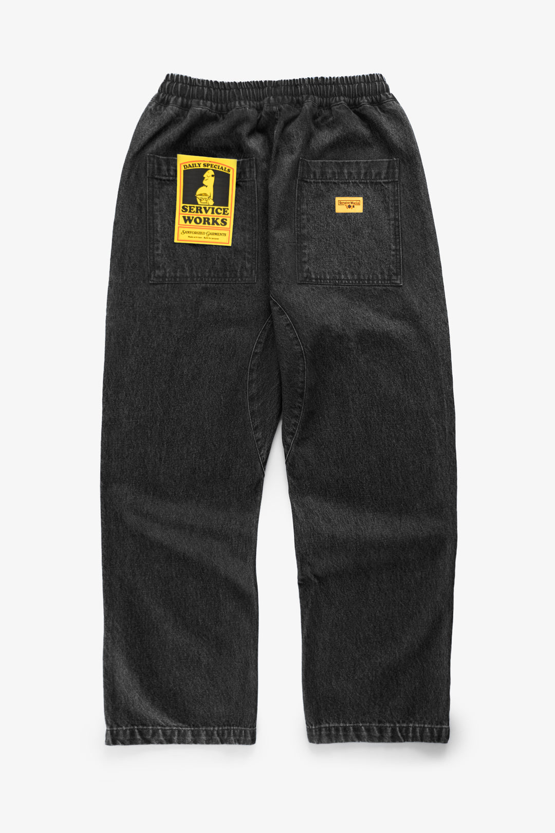 Classic Chef Pants - Dark Washed Denim