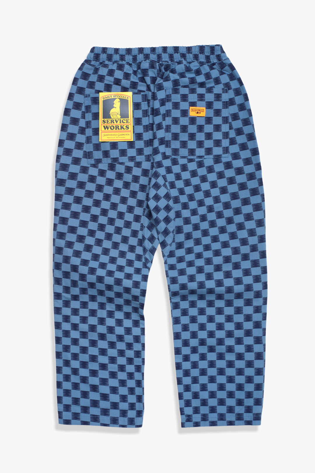 Classic Chef Pants - Blue Checker