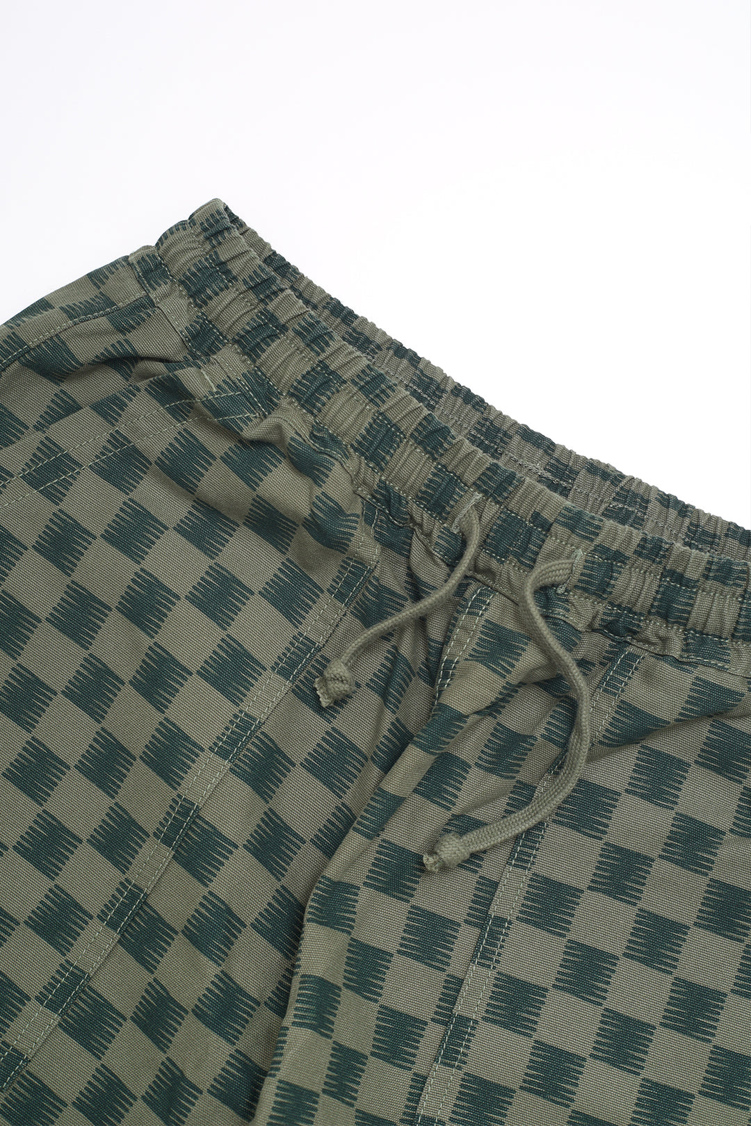 Classic Chef Pants - Green Checker