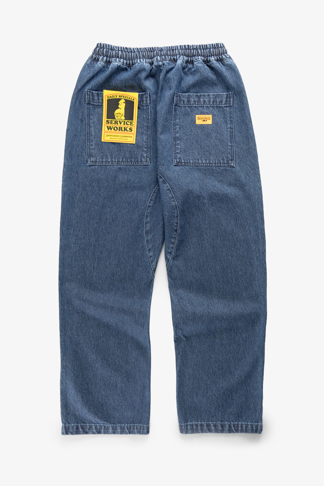 Classic Chef Pants - Indigo Denim