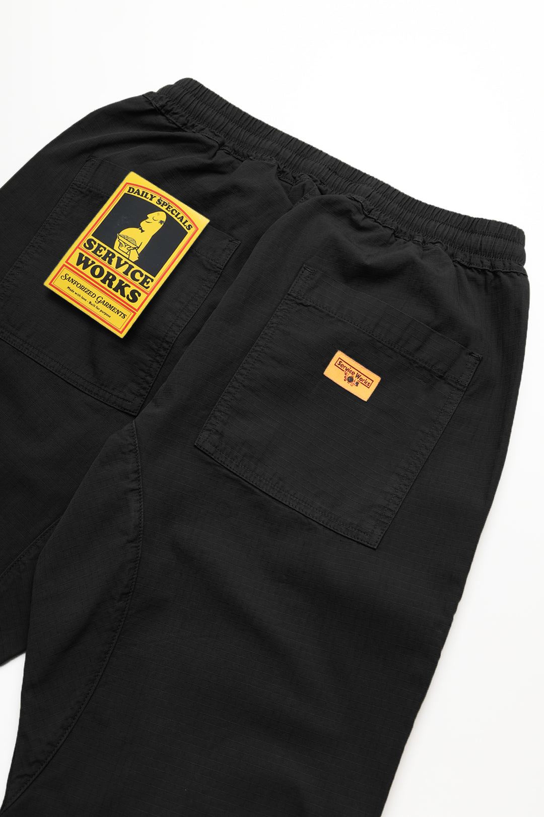 Ripstop Chef Pants - Black