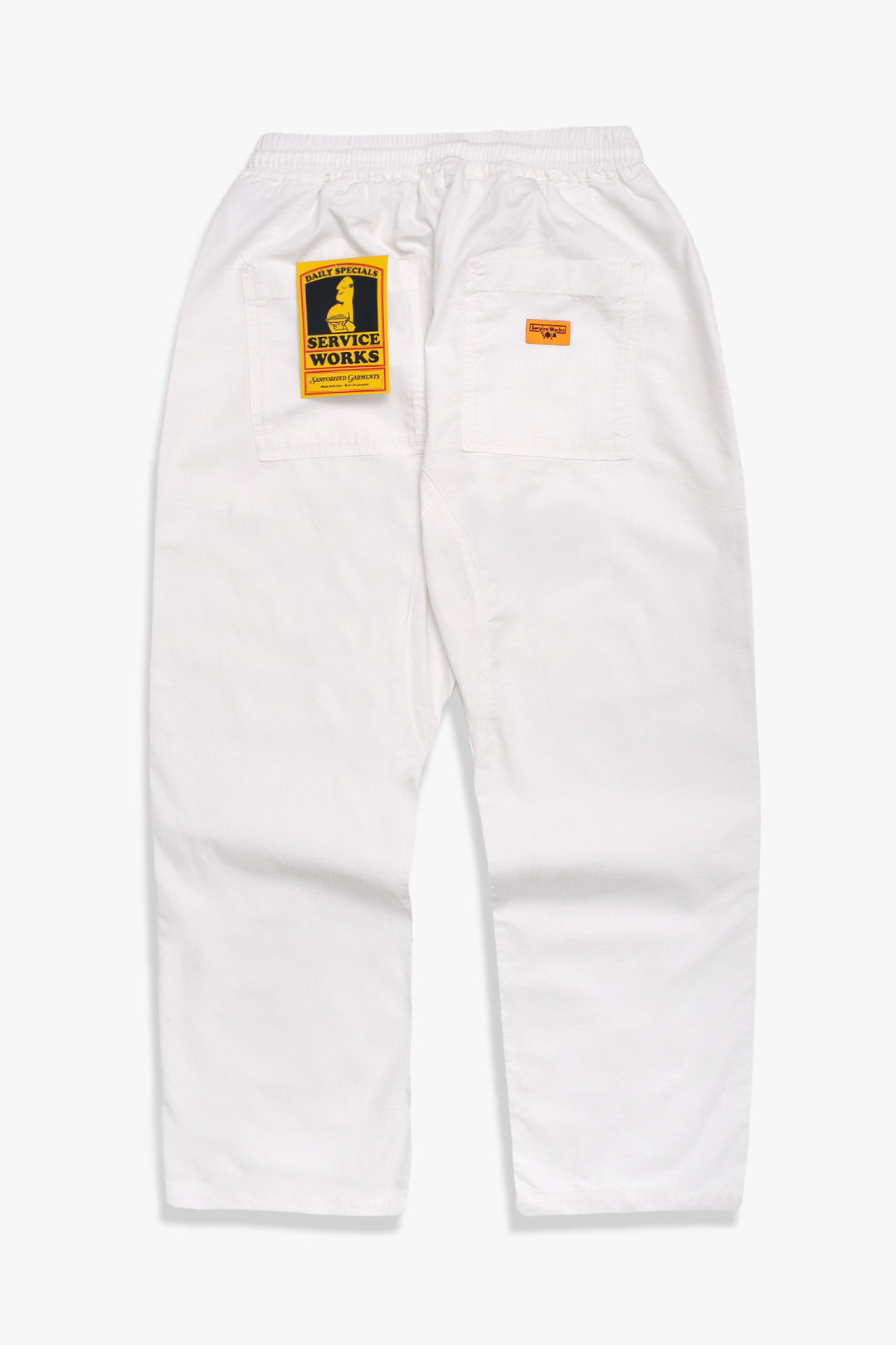 Ripstop Chef Pants - Off White