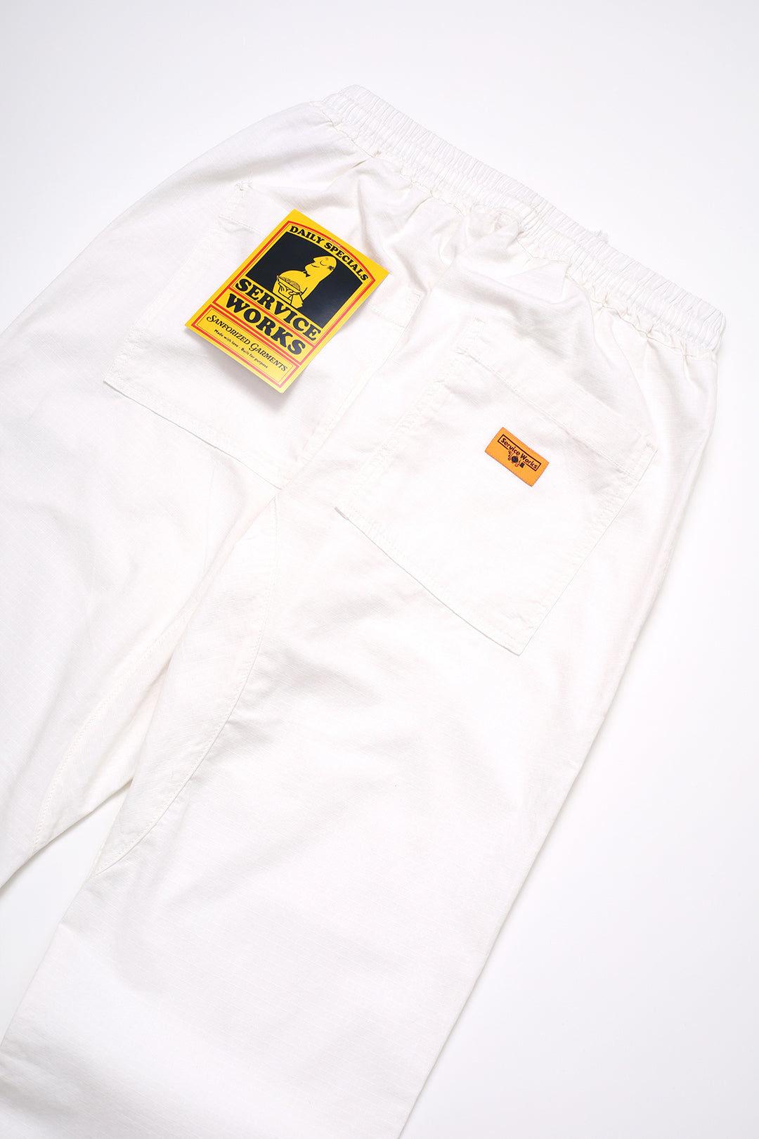 Ripstop Chef Pants - Off White