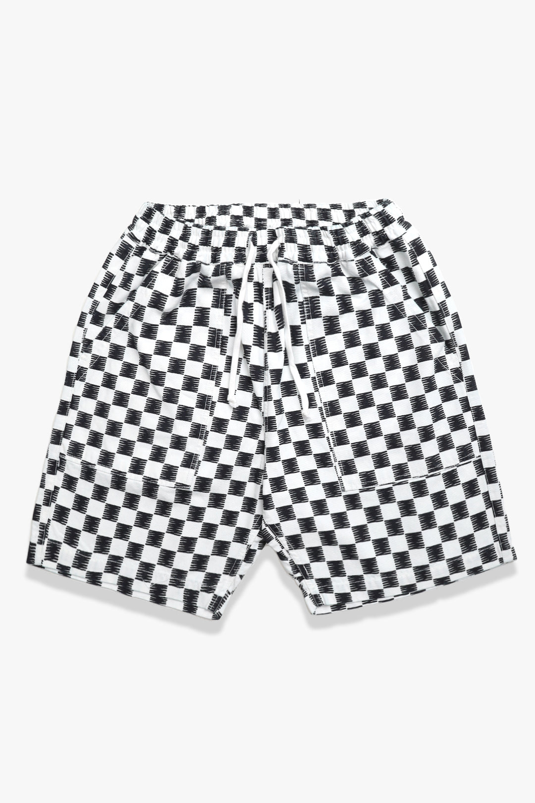 Classic Chef Shorts - Mono Checker