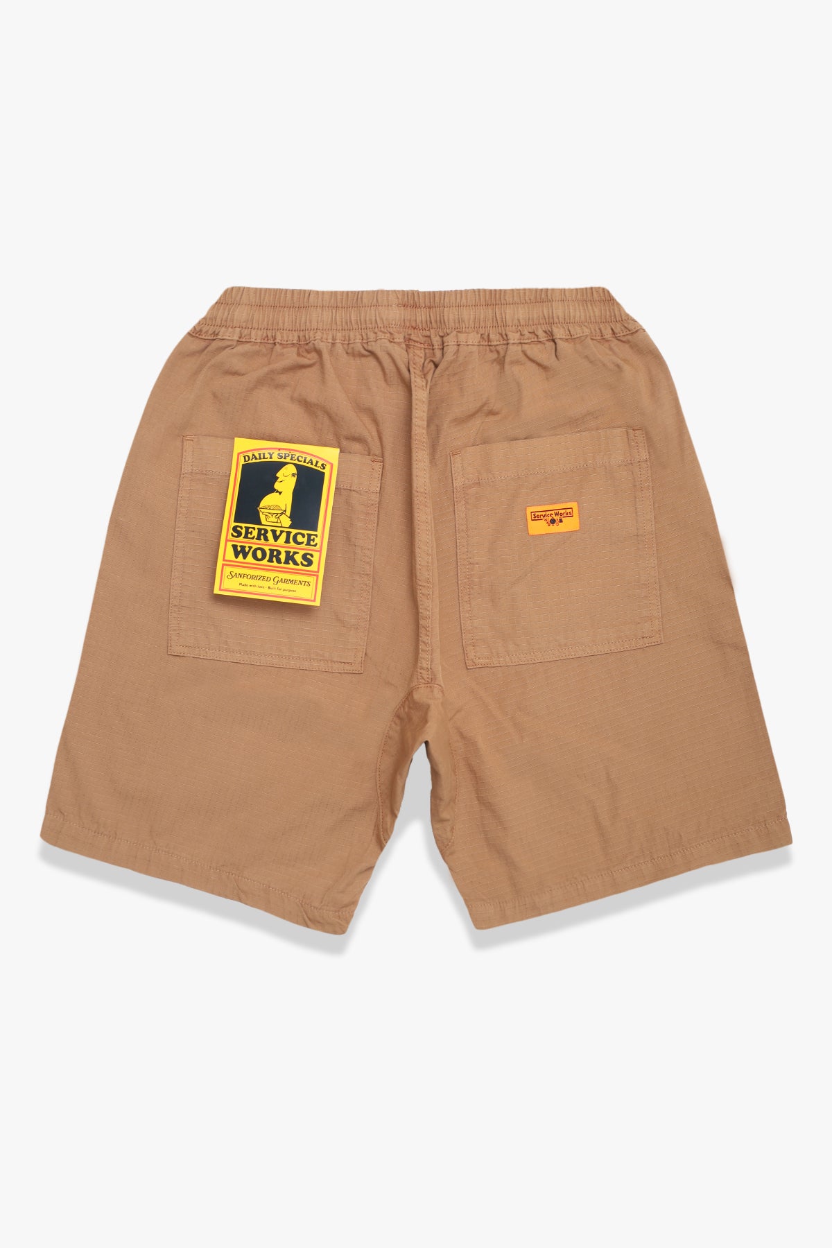 Service Works - Ripstop Chef Shorts - Mink – Service Works London