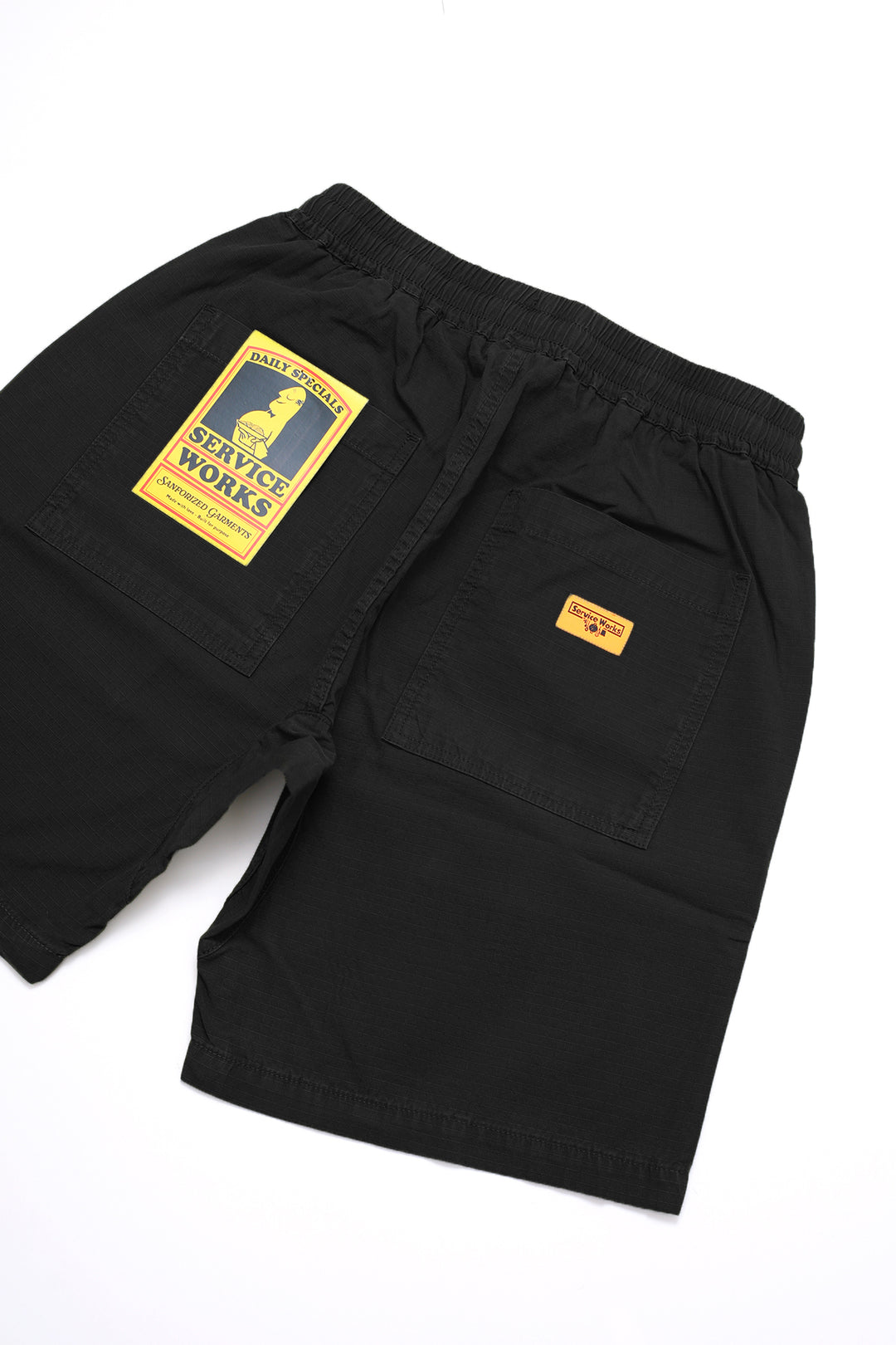 Ripstop Chef Shorts - Black