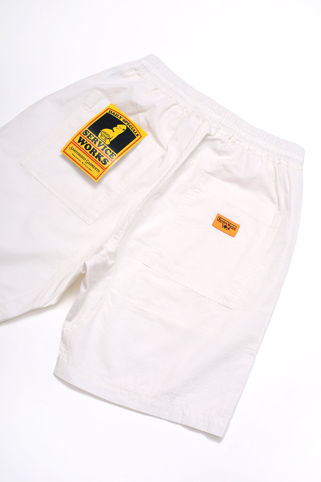 Ripstop Chef Shorts - Off White