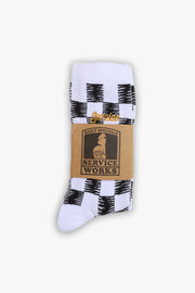Checker Socks - Mono
