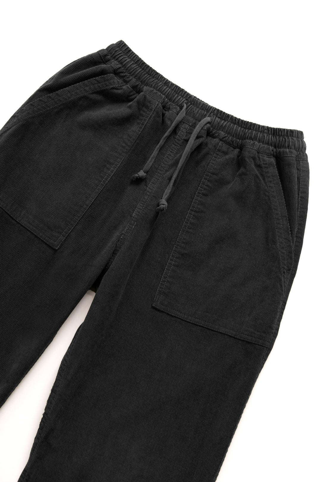 Corduroy Chef Pants - Black