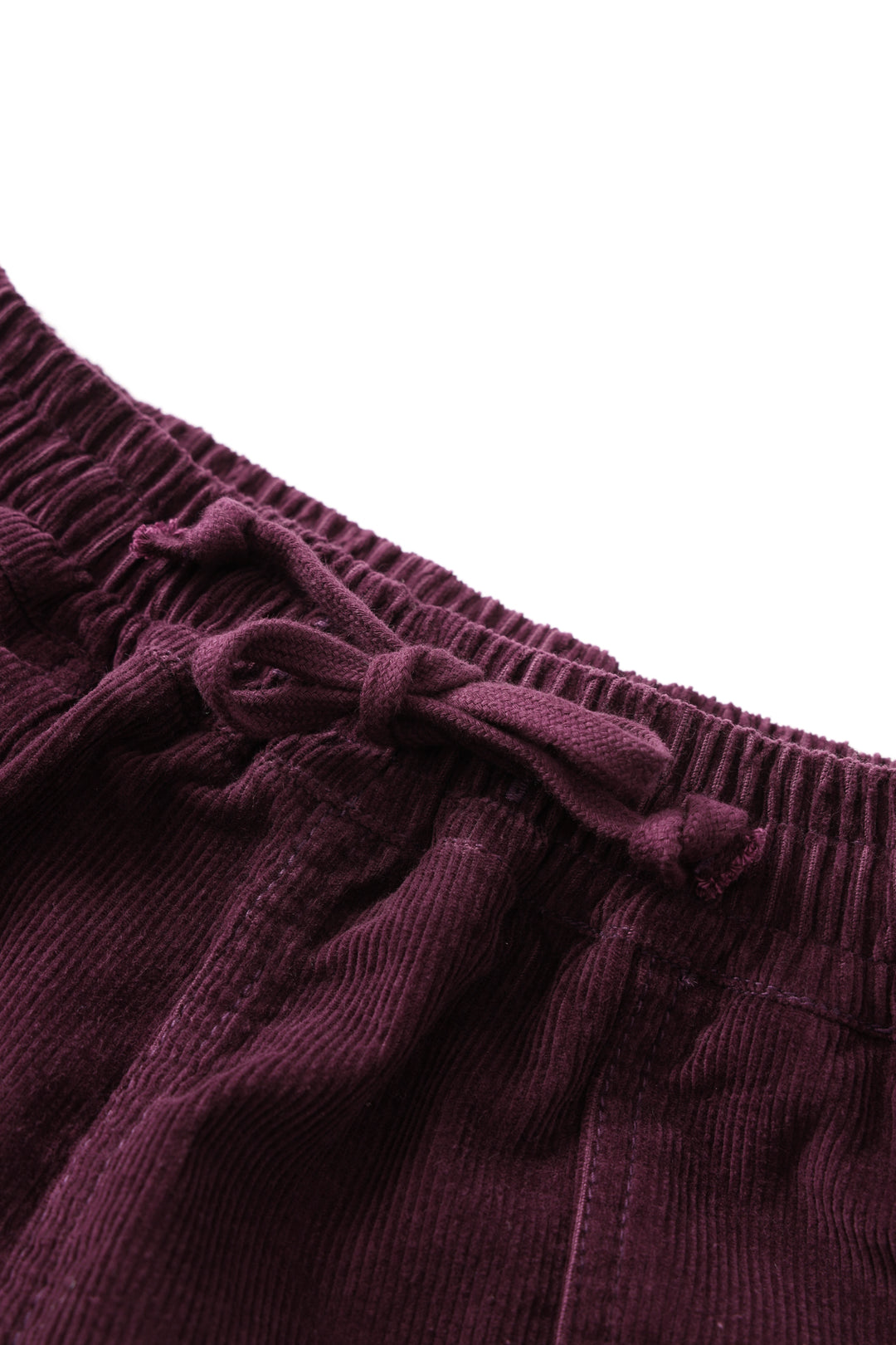 Corduroy Chef Pants - Plum