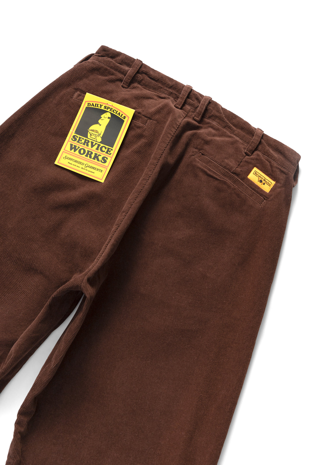 Corduroy Part Timer Pant - Brown